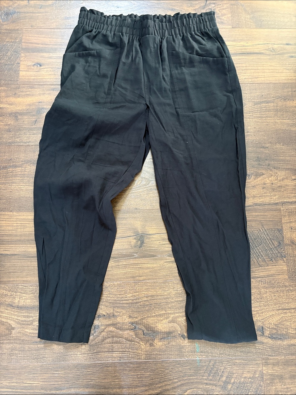 a new day from Target Black Elastic-Waist Tapered Pants
